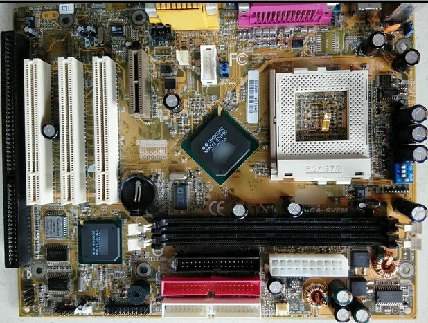100% оригинальная материнская плата OK 8601T GA 6VEML ISA с 3PCI VGA LPT 1 слот ЦП промышленная