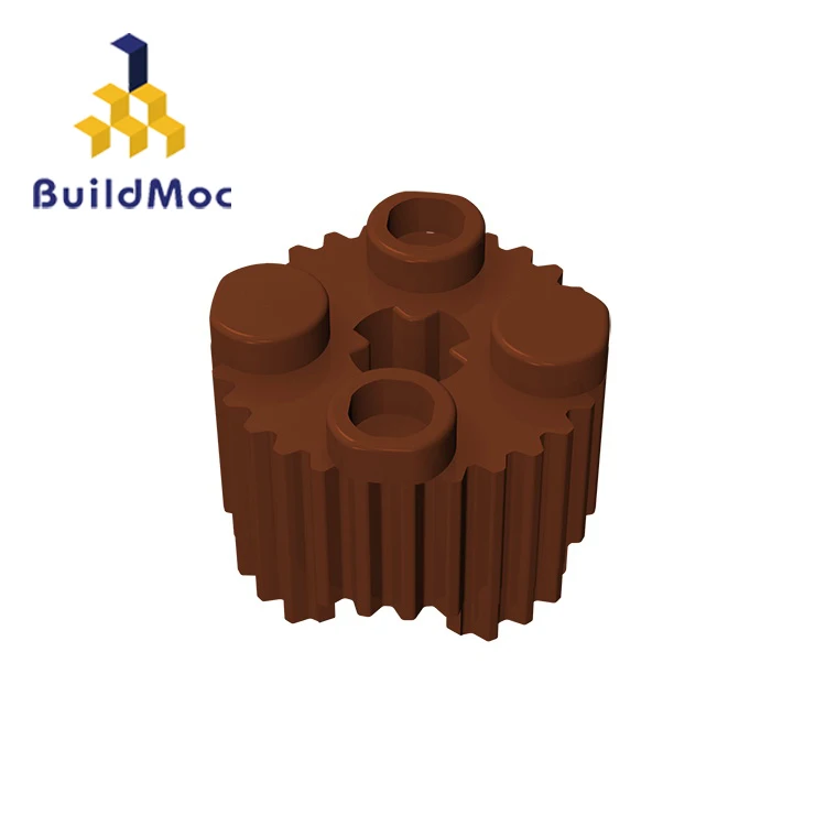 BuildMOC совместимые сборы частицы 92947 2x2 для строительных блоков DIY образовательные