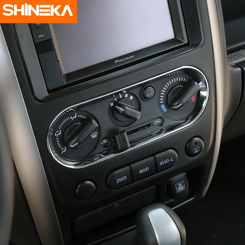 Автомобильный переключатель кондиционера SHINEKA из АБС пластика регулируемая