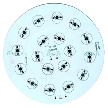 18 Вт 24 Вт 36 Вт 180 мм алюминиевая пластина, led теплоотвод доска для прожектора, светильник, прожектор и т. д