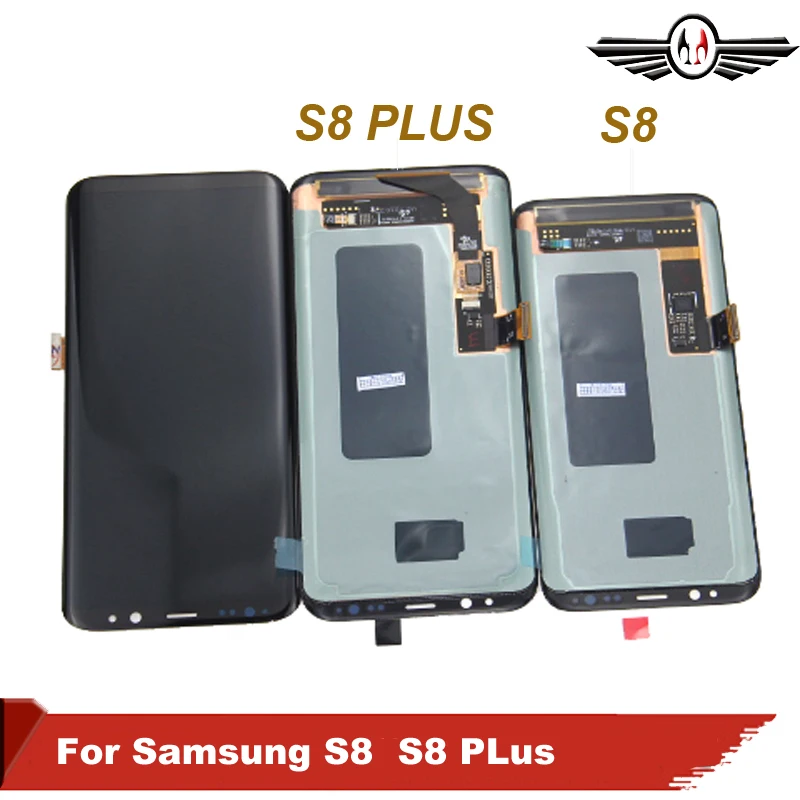 S8 G950 дисплей для SAMSUNG Galaxy экран Замена ЖК сенсорный дигитайзер сборка плюс G955