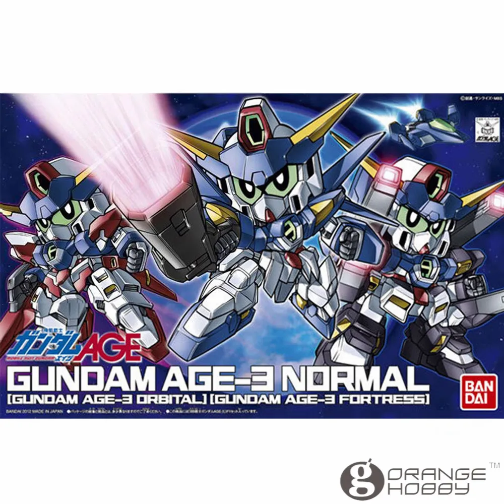 OHS Bandai SD BB 372 Q-Ver Gundam AGE3 мобильный костюм сборки модель Наборы о