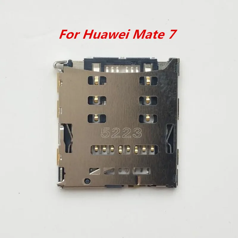 50 шт./лот по оптовой цене запасные части для замены гнезда SD-карты Huawei Mate 7 |