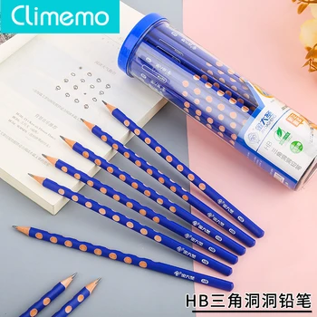 

Climemo 36Barreled Triangular Hole Pencils Pupils Correct Pencil Holding Posture with Wooden Pencils gift set