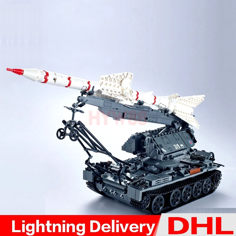 

Xingbao 06003 Military kits The SA-2 Guideline Set Building Blocks Bricks Educational Boy`s lepining Toys Model Gifts LP