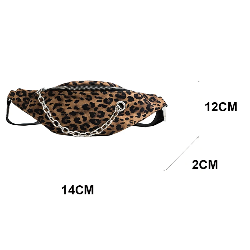 Леопардовый Для женщин поясная сумка новая мода высокое качество Личность Груди Сумка Повседневное дикий Многофункциональные Сумка