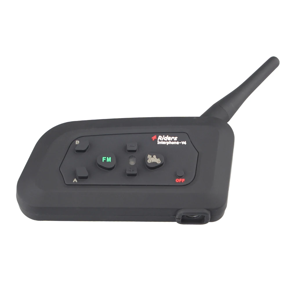 Intercomunicador V4 Motorcycle Interphone Headset Riders 1 Intercomunicador V4 Motorcycle Interphone Headset Riders 1