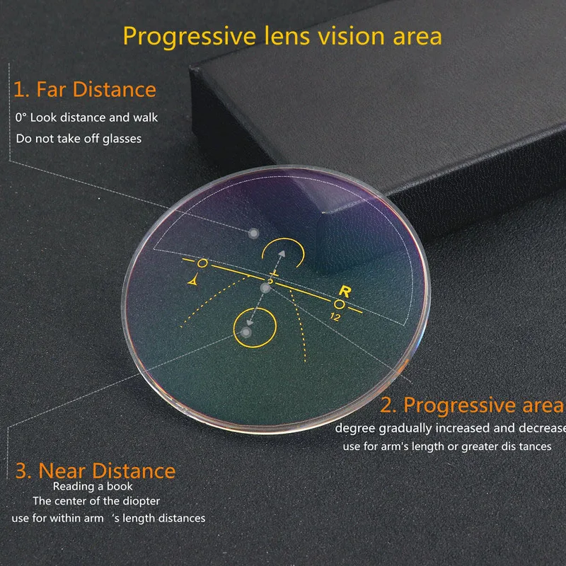 Прогрессивные многофокальные очки, солнцезащитные очки с переходом, фотохромные очки для чтения, мужские очки для чтения, диоптрий ближнего света