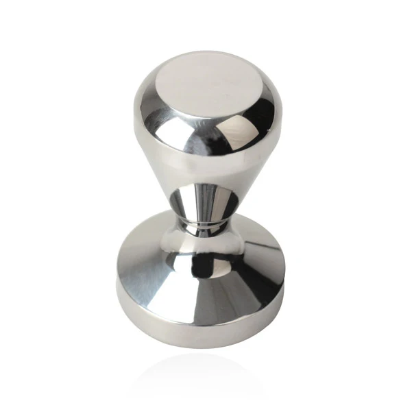 Coffee Tamper Silver Coffee Accessories Barista Espresso Tamper 51mm Base Clear Body Stainless Steel Press Coffee Tamper