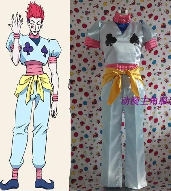 Комплект одежды для косплея Hunter X Hisoka вечерние костюмы на Хэллоуин комплект