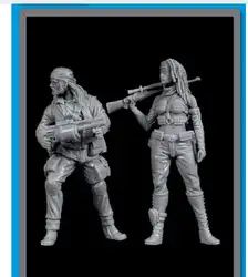 1/35 США Сталкер Современная команда включает 2 солдат игрушка Смола модель миниатюрный комплект unassembly Неокрашенный