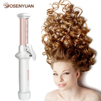 

Rechargeable hair curler IronHair Roller Portable Hair Curler Brush 2 in 1 USB Wirele Electrical Curling Irons Comb Brush