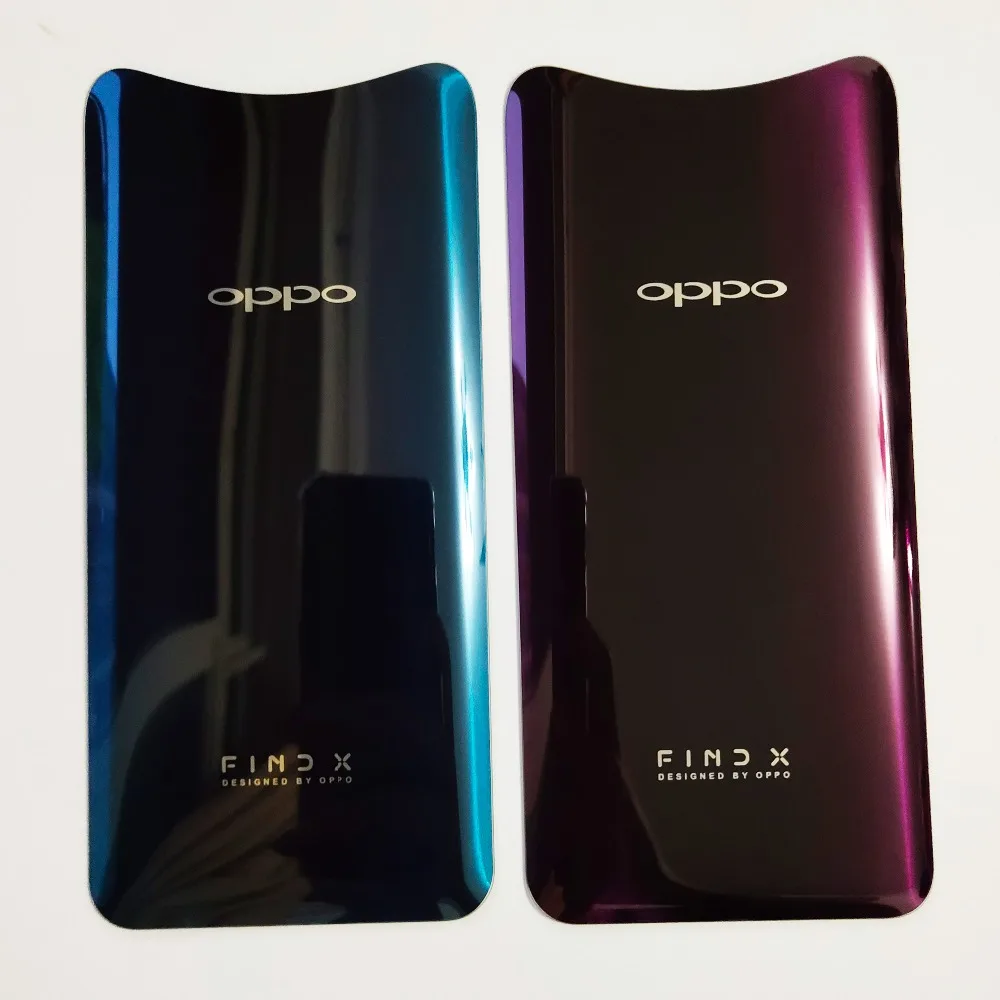 High Quality 6.42 inch NEW For oppo Find X Back Battery Cover Door Housing case Rear Glass lens parts Replacement