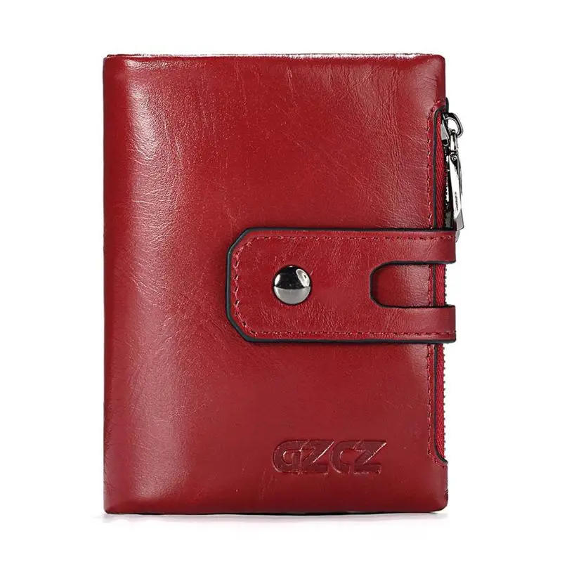 

Men Women Leather Short Wallet Pocket Coin ID Credit Card Money Holder Clutch Purse