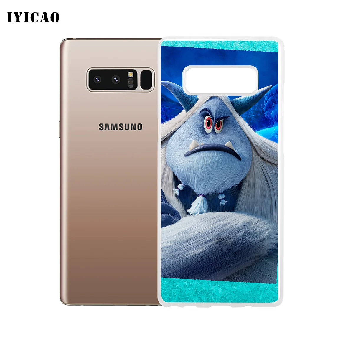 IYICAO SMALLFOOT Мягкий силиконовый чехол для телефона Samsung A5 A6 Plus A7 A8 A9 J3 J5 J7 Note 8 9 TPU