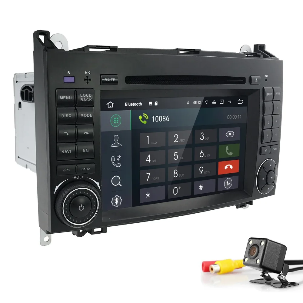 Sale Android 8.0 OCTA core 4G RAM Car DVD Player For Benz Sprinter W169 W245 W906 Viano Vito W639 B200 DVR Mirror link Camera RDS BT 1