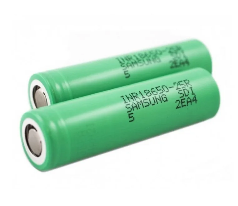 Dinto 2 шт Для samsung 25R 2500mAh 18650 литий-ионная литиевая батарея 3,7 V перезаряжаемые батареи для электронной сигареты