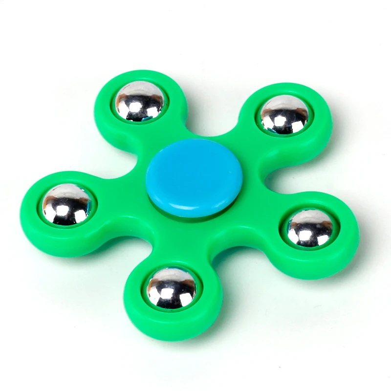 Five Pointed Star Spinner Toy Children Spinning Top Hand Spinner Focus Finger Spinner for Anxiety 1