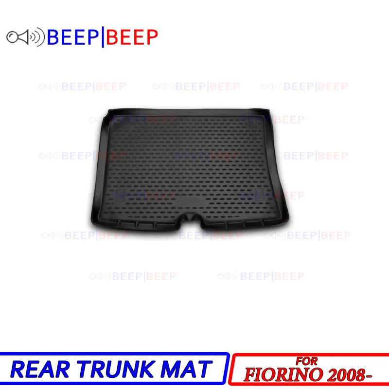 

For Fiat Fiorino 2008- car trunk mat rear inner boot cargo tray floor carpet car styling interior decoration accessories