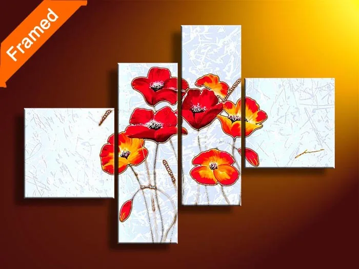 Colorful картина на холсте для спальня изображение цвет значение картина маслом на брезент искусство для кафе комната украшение