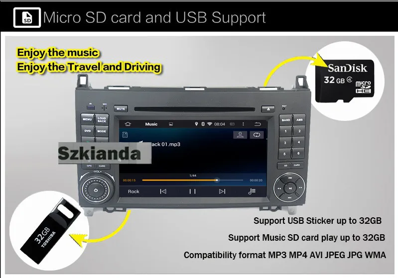 Best Android 8.0 Car DVD GPS for Benz Sprinter Vito W169 W245 W469 W639 B200 GPS wifi 8 Core 32GB 4G Bluetooth Radio Stereo Canbus 11