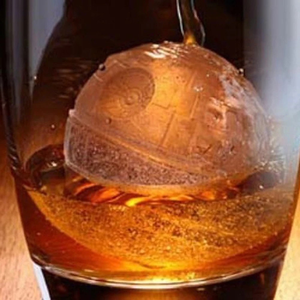 Силиконовый, в форме шара коктейльный ледяной куб, вечерние формы для бара, лоток для кухни, гаджет