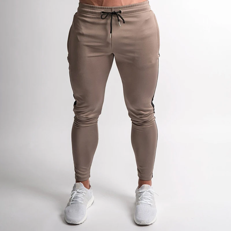 Men Pants Hip Hop Joggers Pants New Male Trousers Men Solid Jogging Slim Pants Sweatpants Sportswear Pants Male Trousers D40