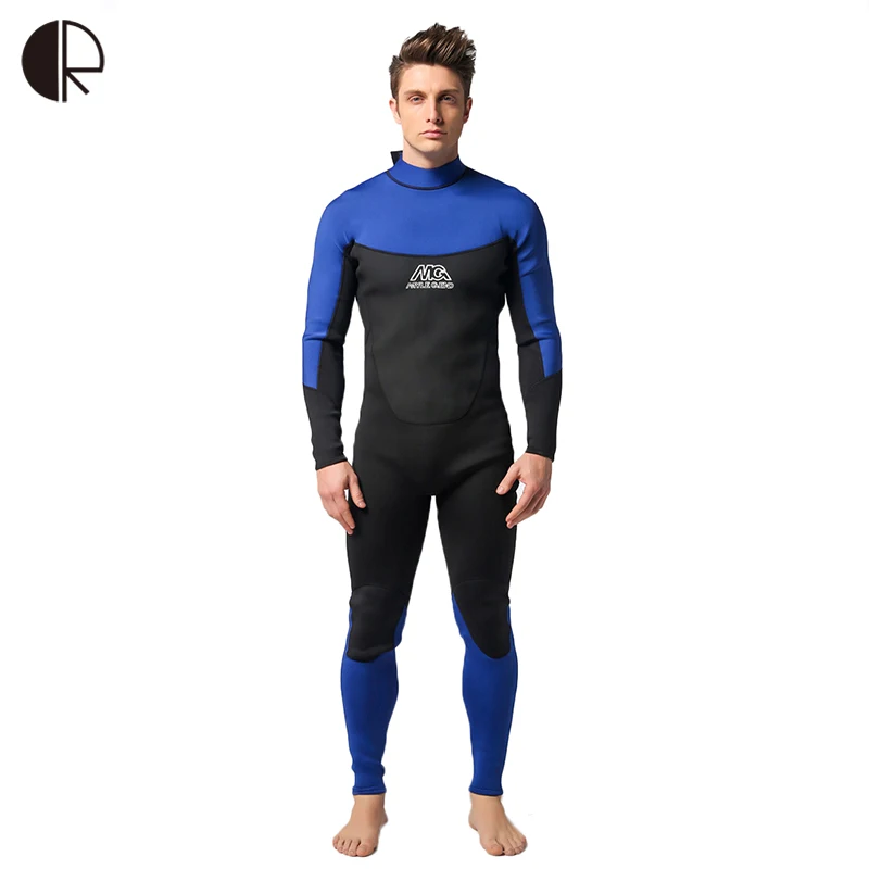 Men Professional Wetsuits 3mm SCR Neoprene Scuba Suits Spearfishing Surf Diving Equipment Split