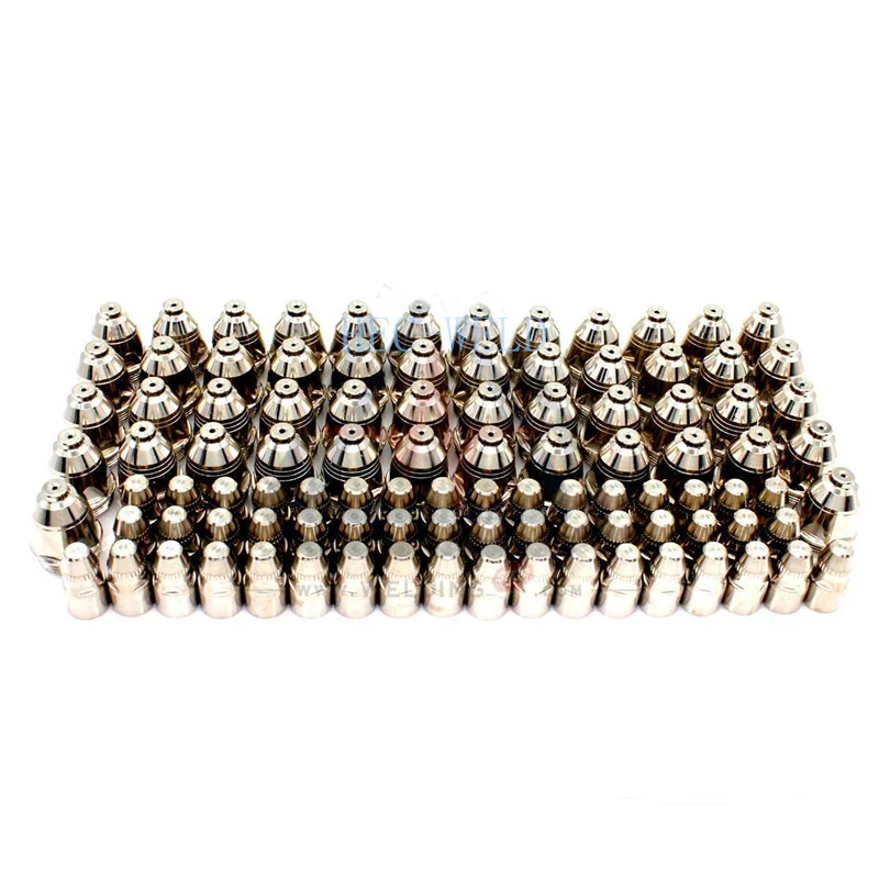 P80 Inverte Plasma Cutter Cutting Gun Plasma Consumable Cutting Torch Accessories Nozzle tips Electrode CNC 100PK