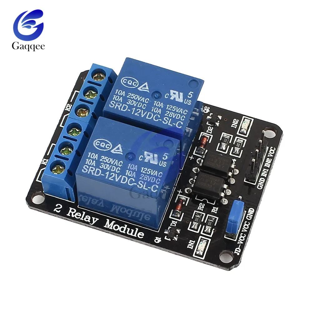 Optocoupler For new PIC ARM AVR DSP 4 Four Channel Relay Module DC 5V