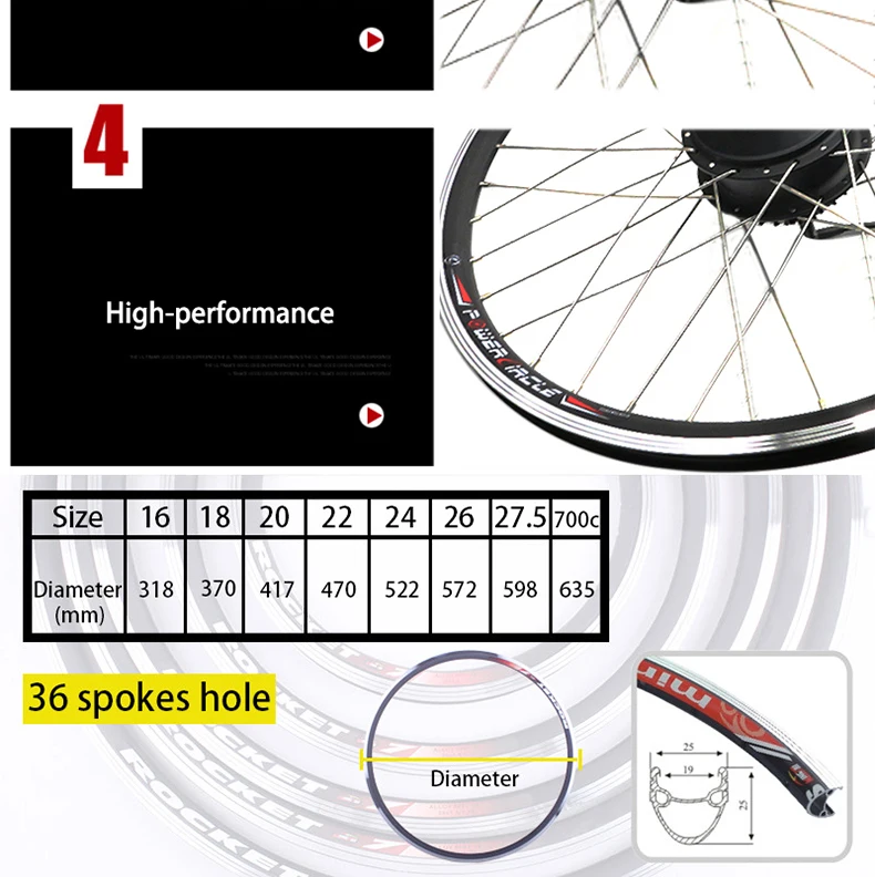 Cheap 48V 500W ebike kit Bafang 8FUN Front Rear Hub Motor Wheel for Bicycle Electric bike conversion kit motor wheel brushless gear 8 Cheap 48V 500W ebike kit Bafang 8FUN Front Rear Hub Motor Wheel for Bicycle Electric bike conversion kit motor wheel brushless gear 8