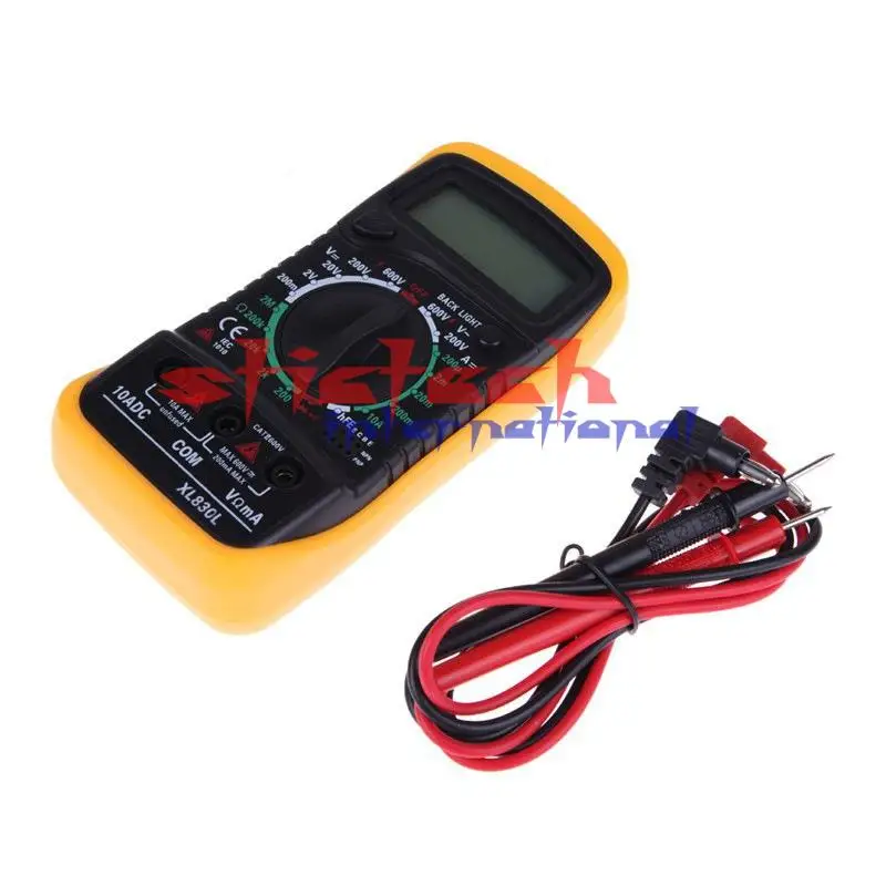 

by dhl or ems 20pcs practical Handheld Counts With LCD Digital Multimeter Tester XL830L Without Battery