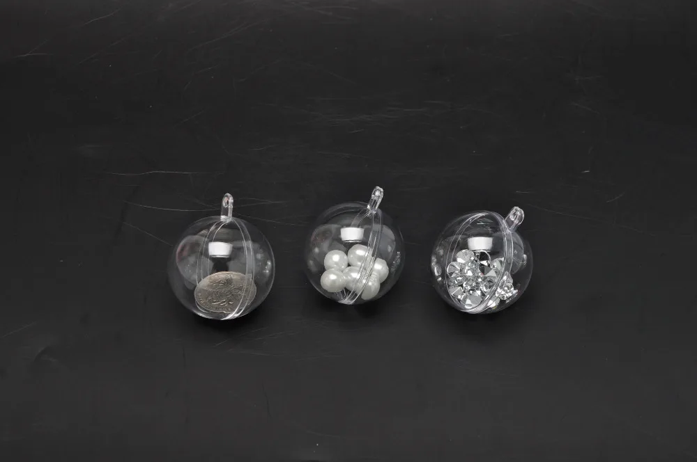 10 шт. 5 см рождественские украшения сделай сам|ball chain with connector|gift artgifts glitter |