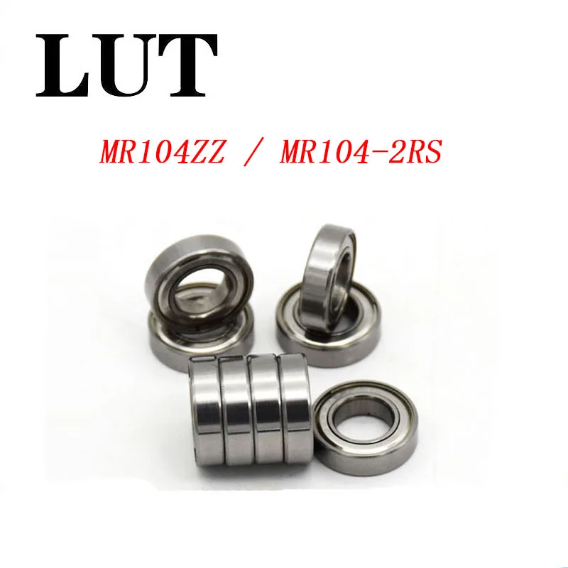 50 шт. шарикоподшипник MR104ZZ MR104 2rm подшипник ABEC5 с глубоким желобом 4x10x4 мм