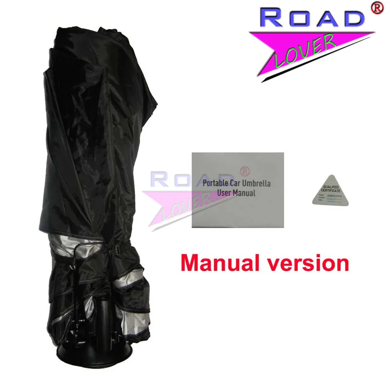 TOPNAVI New Portable Removable Semi-automatic Car Umbrella Sunshade Cover UV Protection