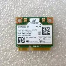 INT Беспроводной-n 7260 WLAN Wi-Fi 802.11b/G/N+ Bluetooth 4.0 половинной высоты мини- PCI Express Card, p/n y74h6