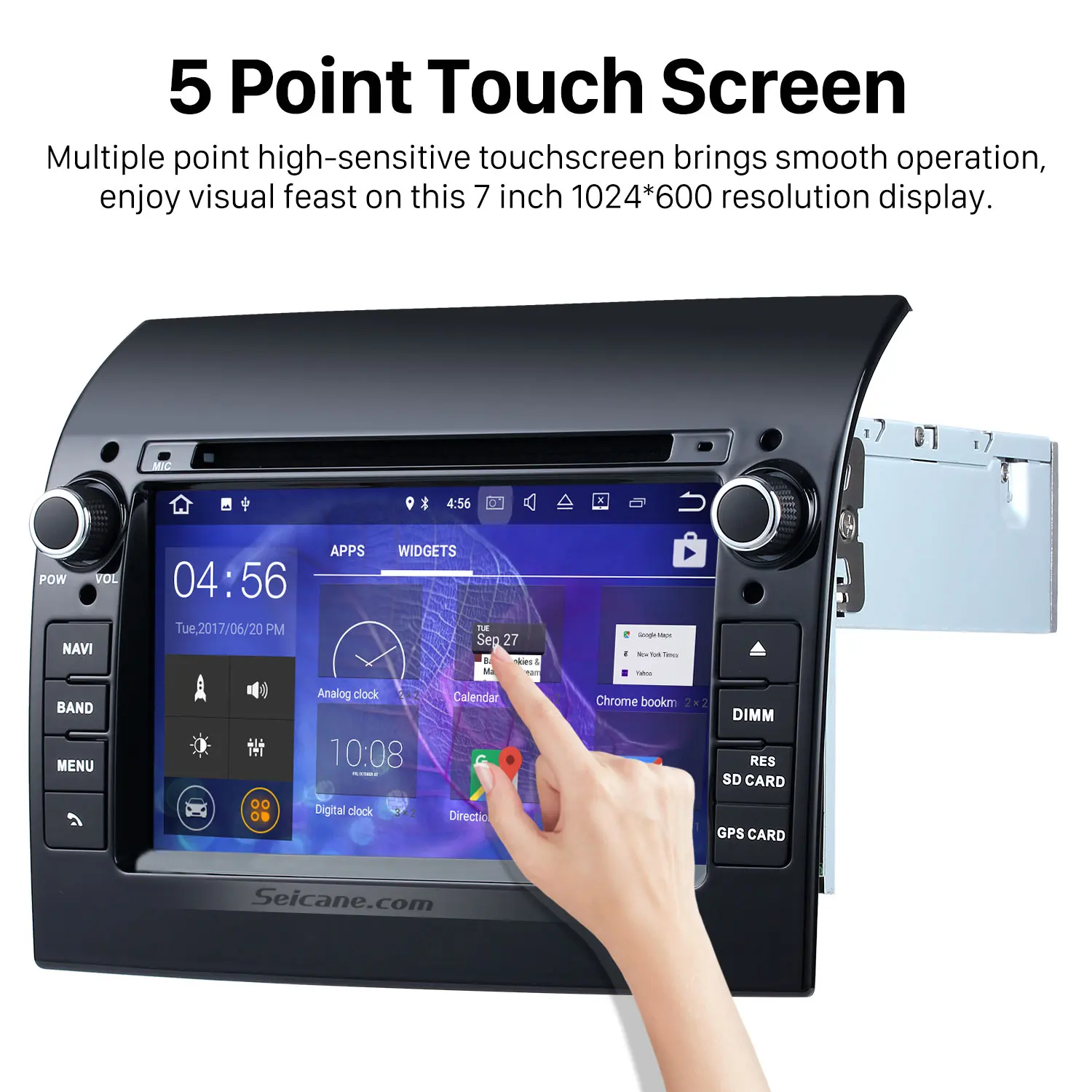 Seicane Android 7.1 Radio DVD Player for 2007 2017 Fiat ... fuse box for fiat ducato 