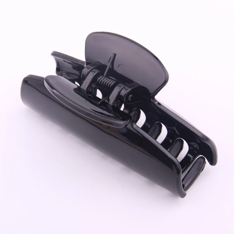 DIY Plastic Hair Accessories Big Size Hair Claws For Thick Hair Shining Black Grasp Clips Shower Clips For Women Hairdressing - Image 4