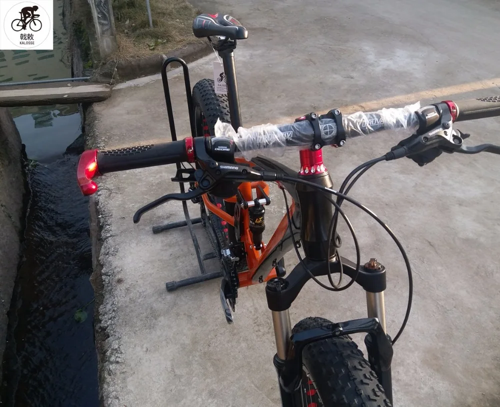 Discount Kalosse  26*4.0 tires   24/27/30 speed  snow  mountain bike Soft-tail frame  DH/AM/FR Beach  bike 5
