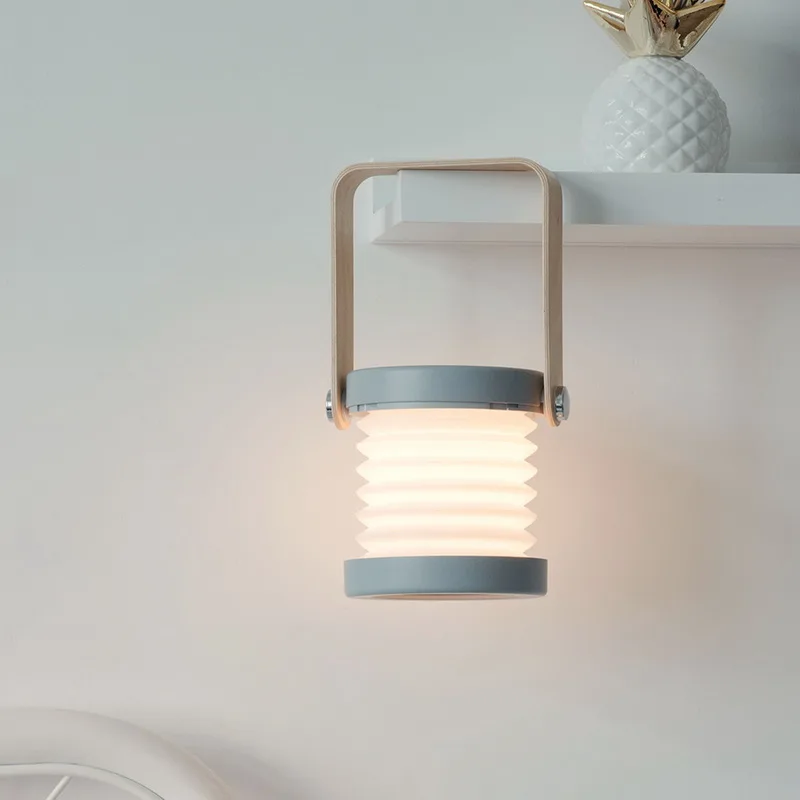  Bedroom USB Charging LED Touch Controlled Table Desk Lamp Foldable Reading Light