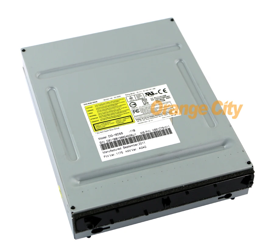  For Xbox360 console slim dvd rom drive for Lite-on DG-16D5S FW1175 FW1532 optical driver original 1