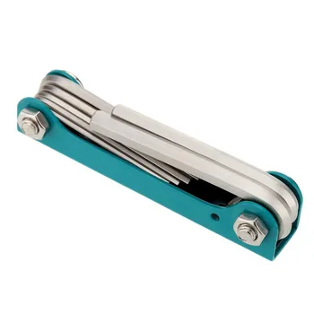 

Pro'skit 8PK-021N handy tool Set Key with hex wrench 1.5 / 2 / 2.5 / 3/4/5 6mm Universal Wrench