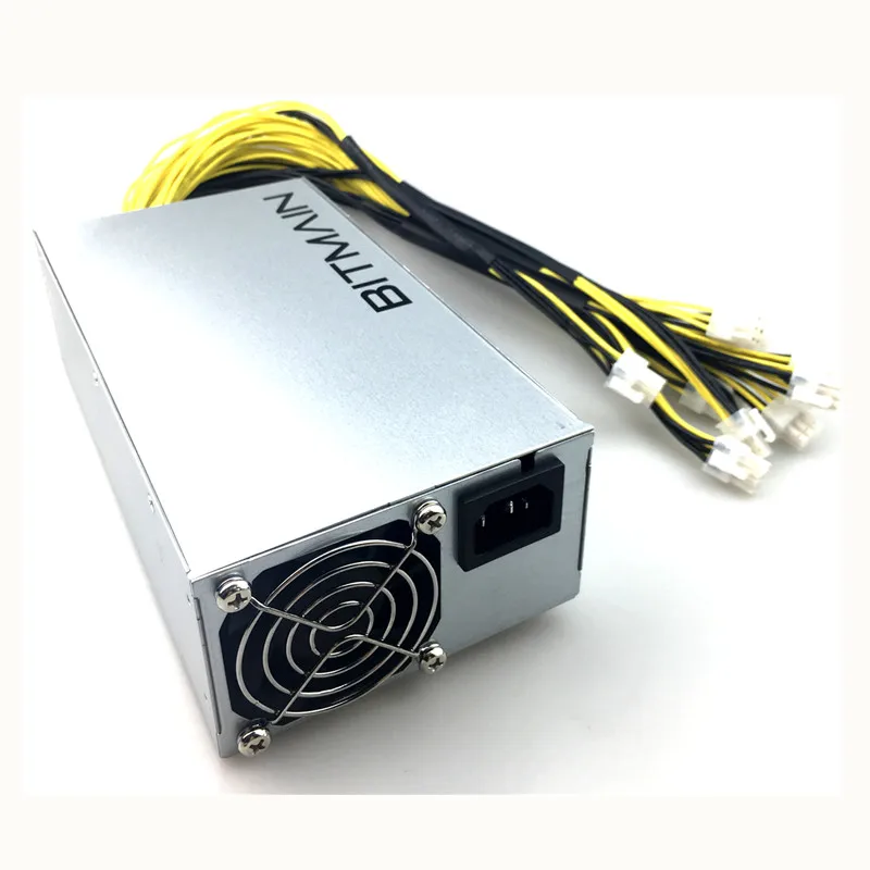 1800W блок питания Майнер электропитания PSU 1800W блок питания APW7 БП серии 1U BITMAIN Antminer компьютер Мощность 12V для шахтерная микросхема GPU