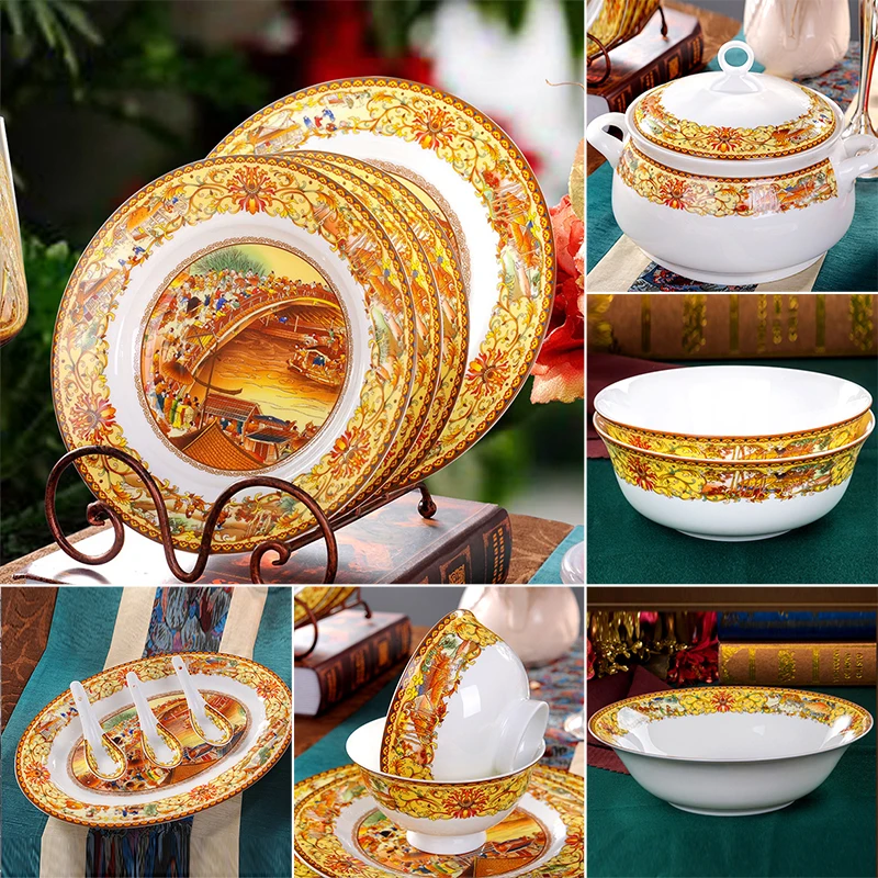DIY Se ilen Kase Plaka orba Tava ray ba lant ubu u Otel Porselen 