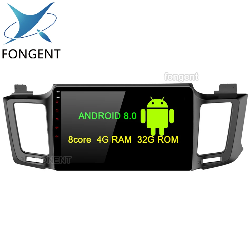 

Fongent 10.2" Android 8.0 Car GPS Radio Player for Toyota RAV4 2014 2015 2016 with Octa Core 4GB+32GB Auto Stereo Multimedia