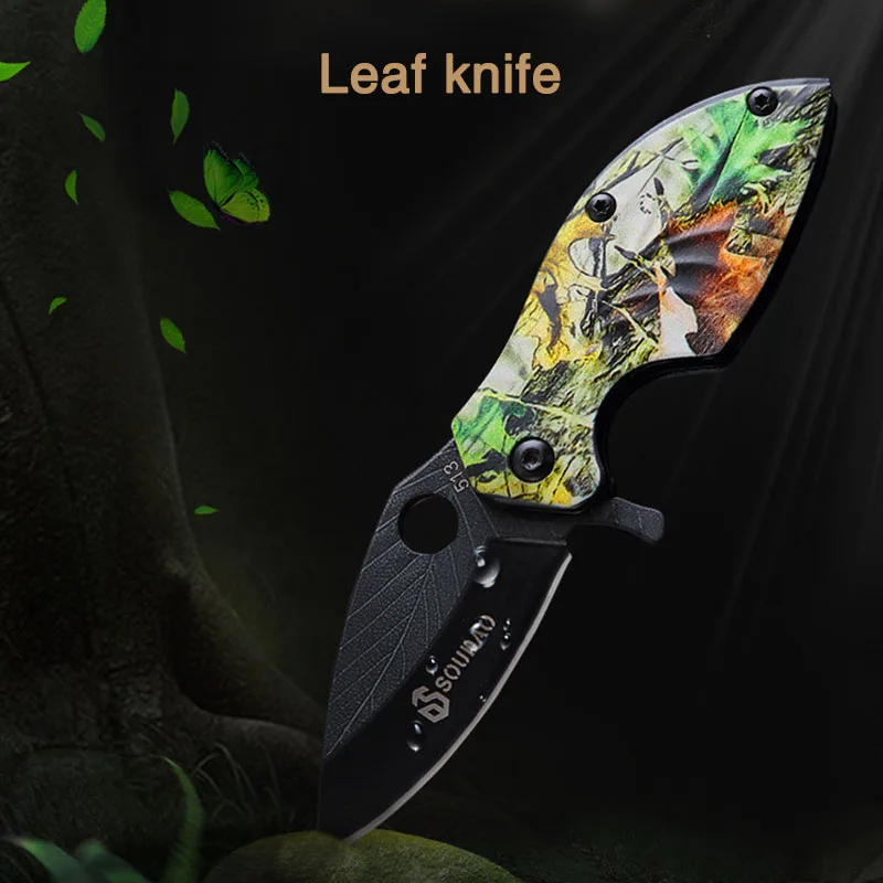 Karambit Походный нож для выживания с нержавеющей ручкой, Многофункциональный Открытый тактический Спасательный Инструмент, складной карманный нож для охоты