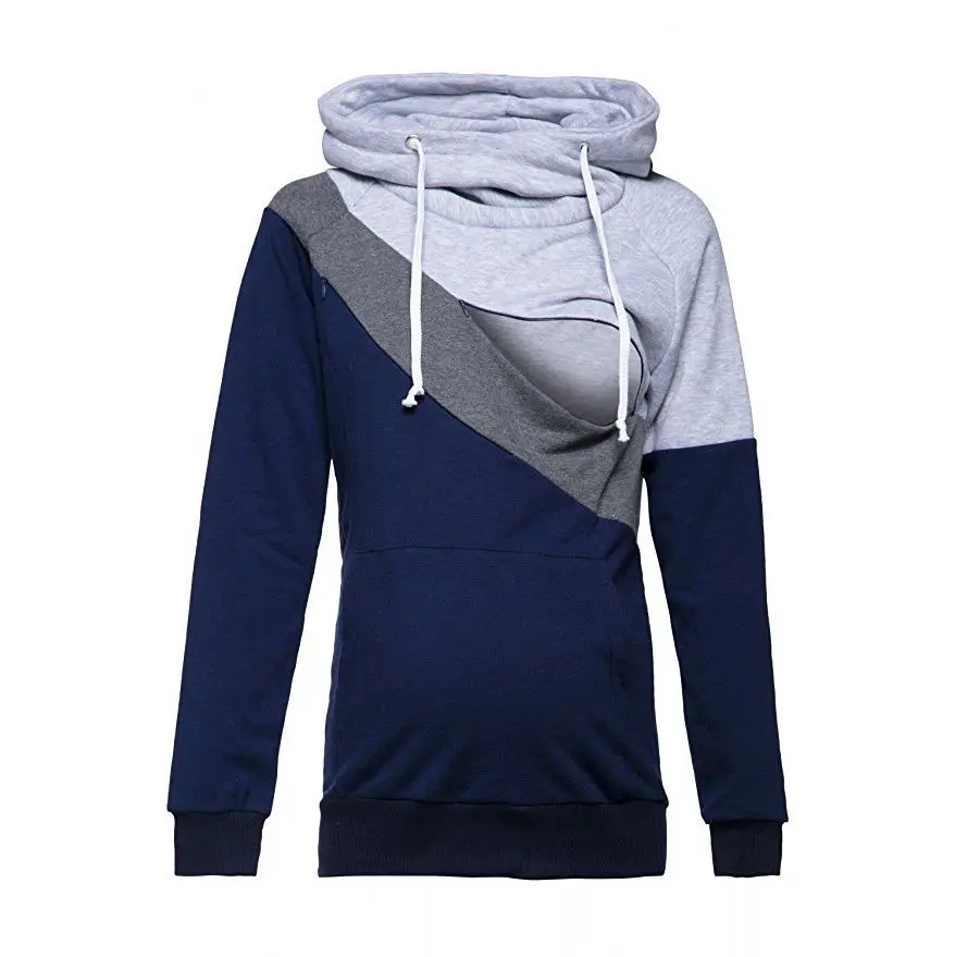 Plus-Size-Pregnancy-Nursing-Long-Sleeves-Maternity-Clothes-Hooded-Breastfeeding-Tops-Patchwork-T-shirt-for-Pregnant (5)