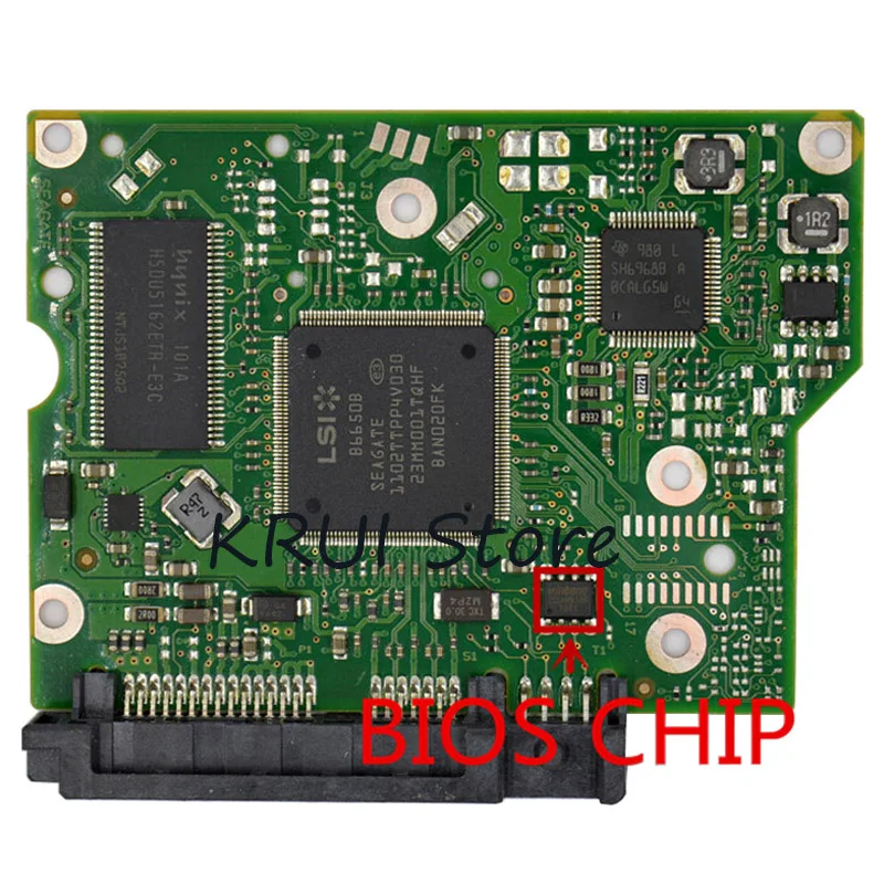 ST2000DL003 ST2000DM001 HDD PCB/материнская плата/плата номер: 100617465 REV B