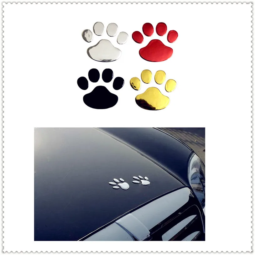Наклейка в виде ноги для автомобиля собаки кошки медведя Kia Provo K9 Cross Carens CUB Trackster Ray
