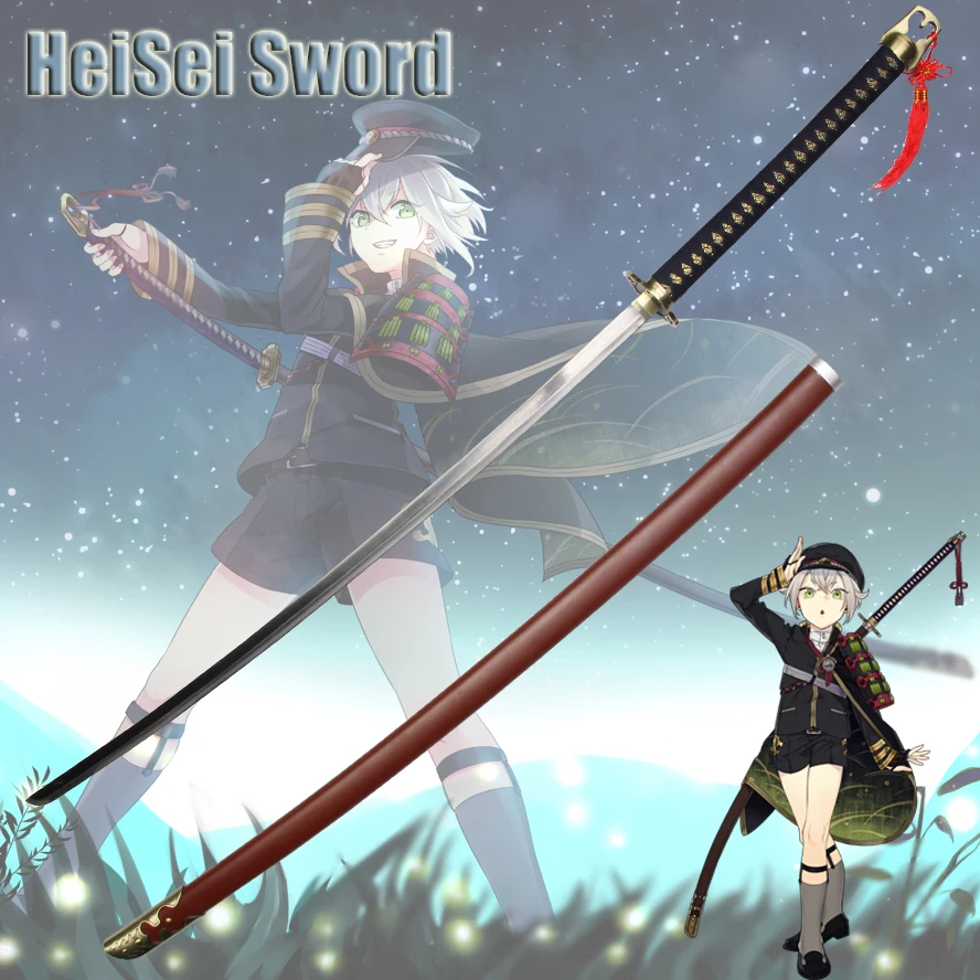 Japanese Dagger Toukenranbu ONLINE DT111811 55 cm Toshiro Midare Cosplay Anime Japanese Dagger Toukenranbu ONLINE DT111811 55 cm Toshiro Midare Cosplay Anime